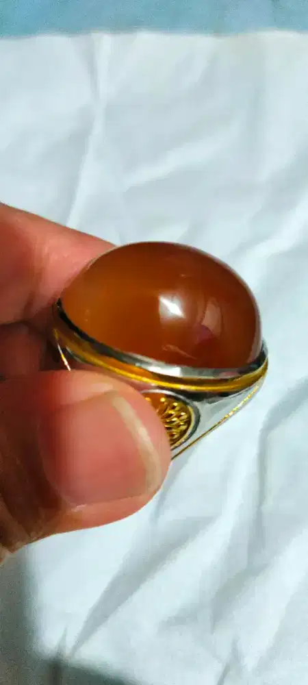 Di Jual Cepat Cincin Batu Bacan OBI Natural Kristal Mumbul