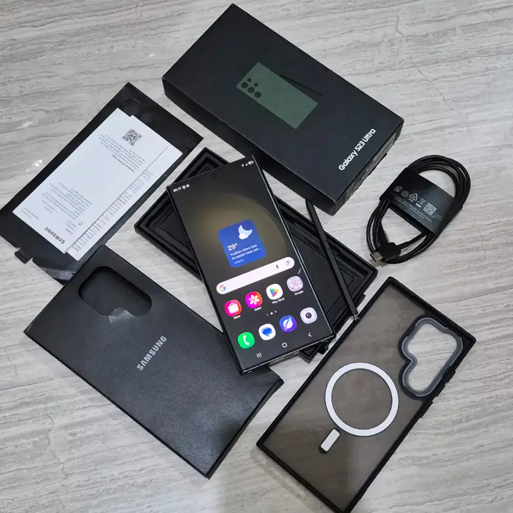 Samsung S23 ULTRA 5G 12/512GB SEIN Lengkap Kondisi Terbaik