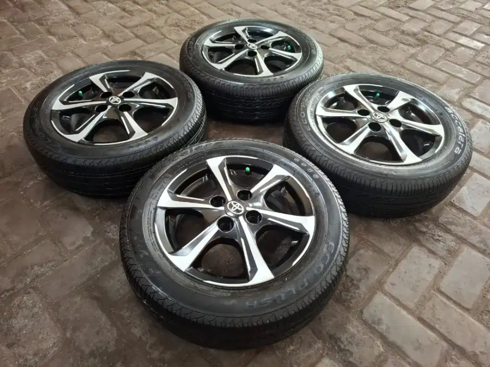 Velg Ban 90% Ori Agya Ayla TRD R14 Calya Sigra Sirion Soluna Corolla
