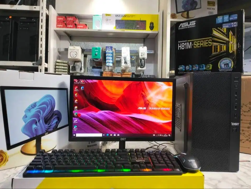 Paket lengkap rakitan baru Intel Core i5  Garansi 1 Tahun
