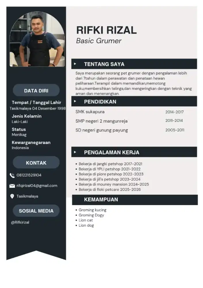 Cari pekerjaan gromer