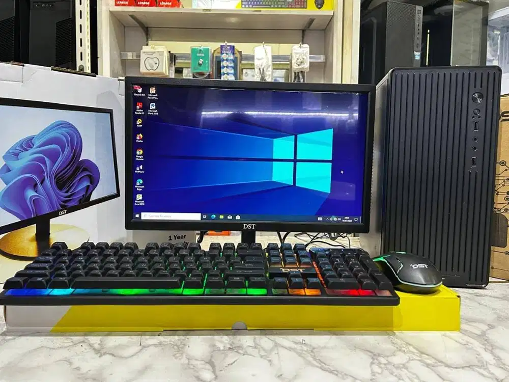 Paket lengkap rakitan baru Intel Core i3 Garansi 1 Tahun