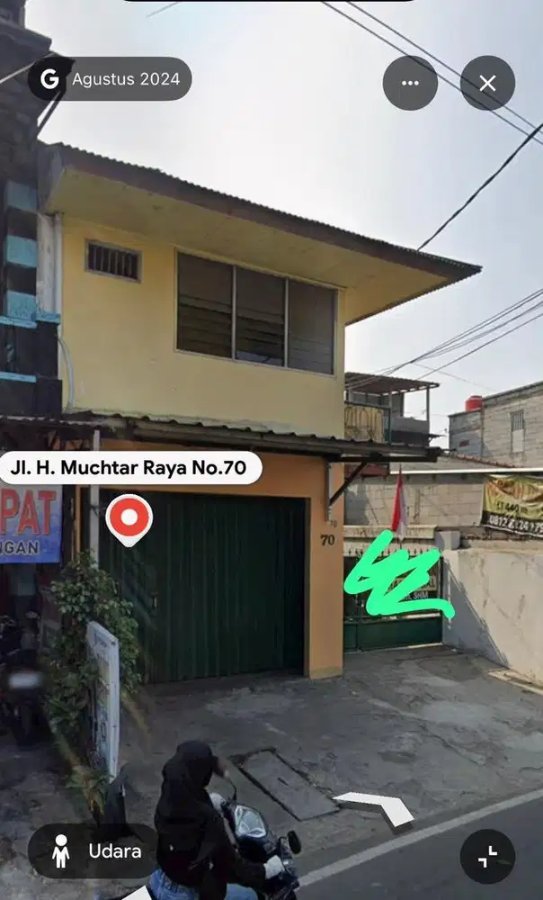 Rumah Sekaligus Tempat Usaha