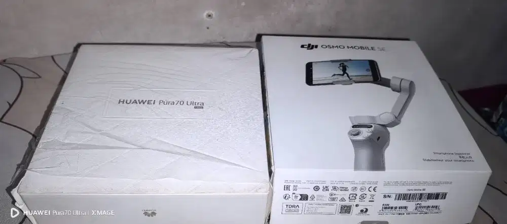 Huawei pura 70 ultra sama dji osmo pocket se