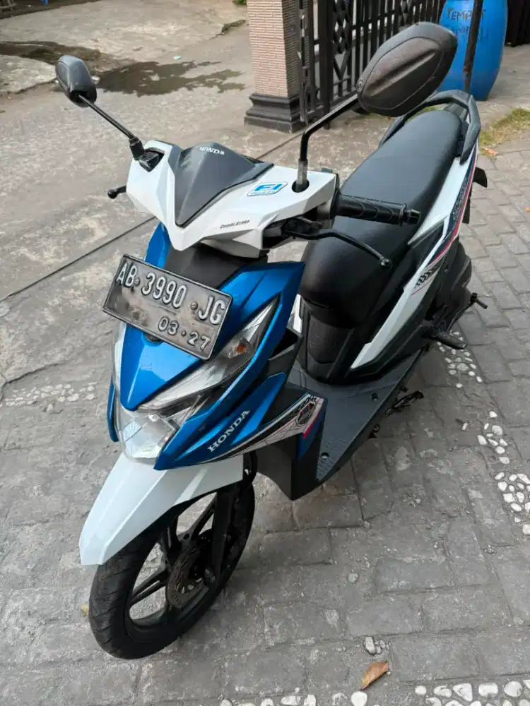 Beat eco THN 2017 plat AB Bantul