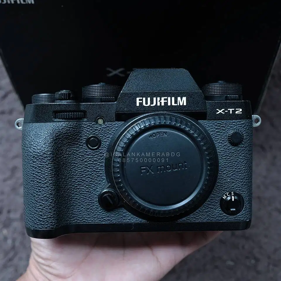 Fujifilm XT2 X-T2 Body Fullset Box Fujifilm Xt3 Xt20 Xt4 Fujinon
