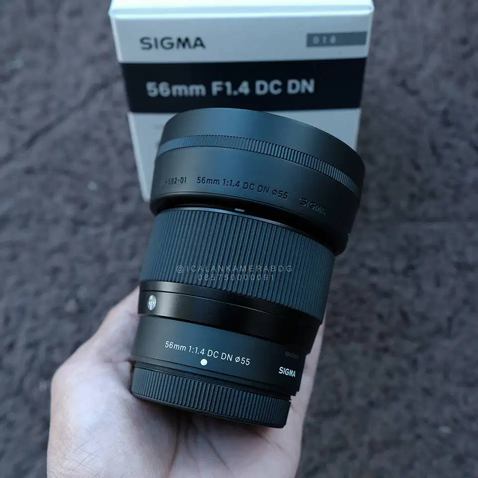 Sigma 56mm F1.4 DC DN For Fujifilm Garansi Fujinon Xt30 Xt20 XF 56mm