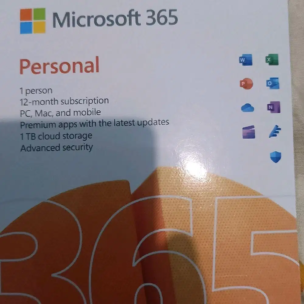 Microsoft Office 365 Posa Personal 12 Bulan Subskripsi PC Mac & Mobile