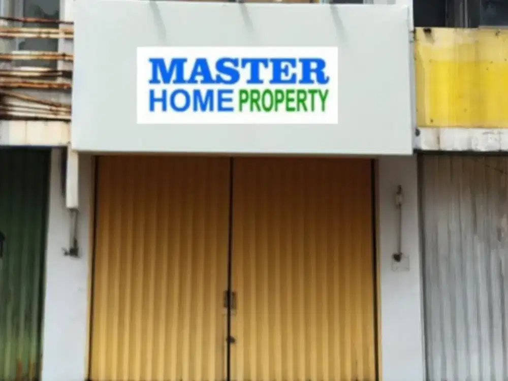 Ruko Pinggir Jalan Besar Dijual