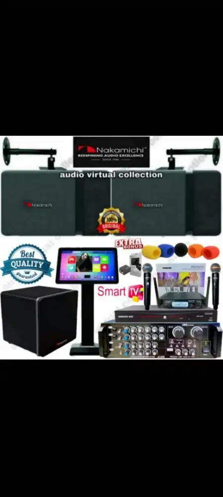Nakamichi Karaoke Full Set