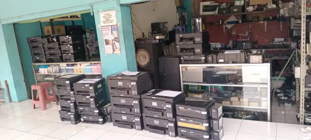 Terima lelang/borong printer rusak/sisa project
