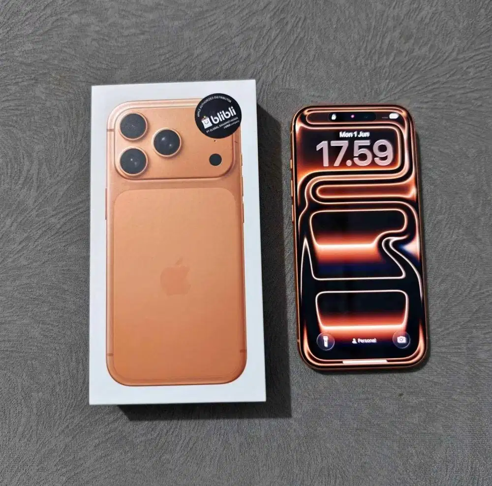 IPhone 17 Pro 256gb resmi no minus bisa tt bt ajuin aja