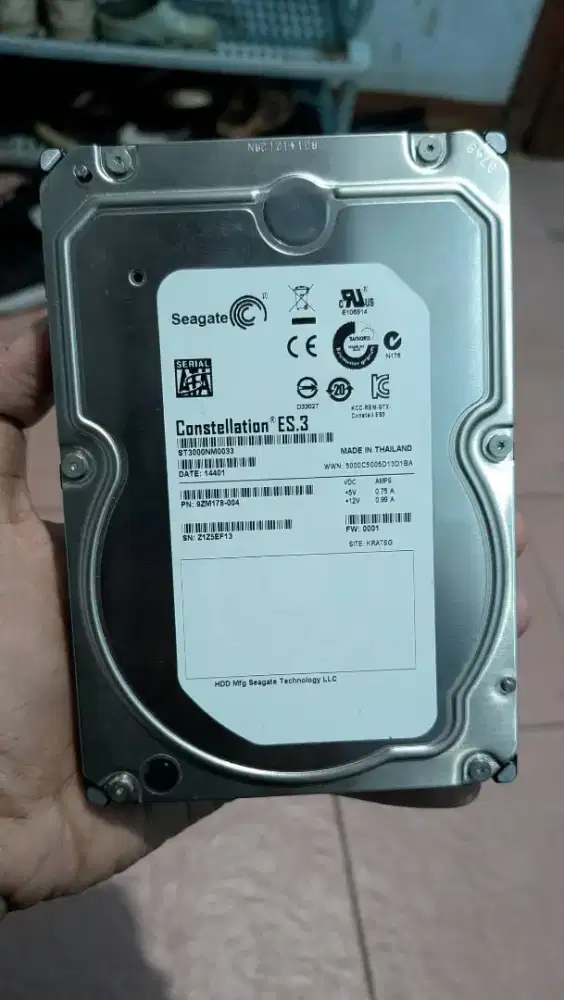 Hardisk seagate sata 3Tb performa 100%