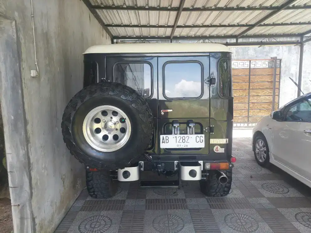 Hardtop FJ40 thn 81 akhir plat AB