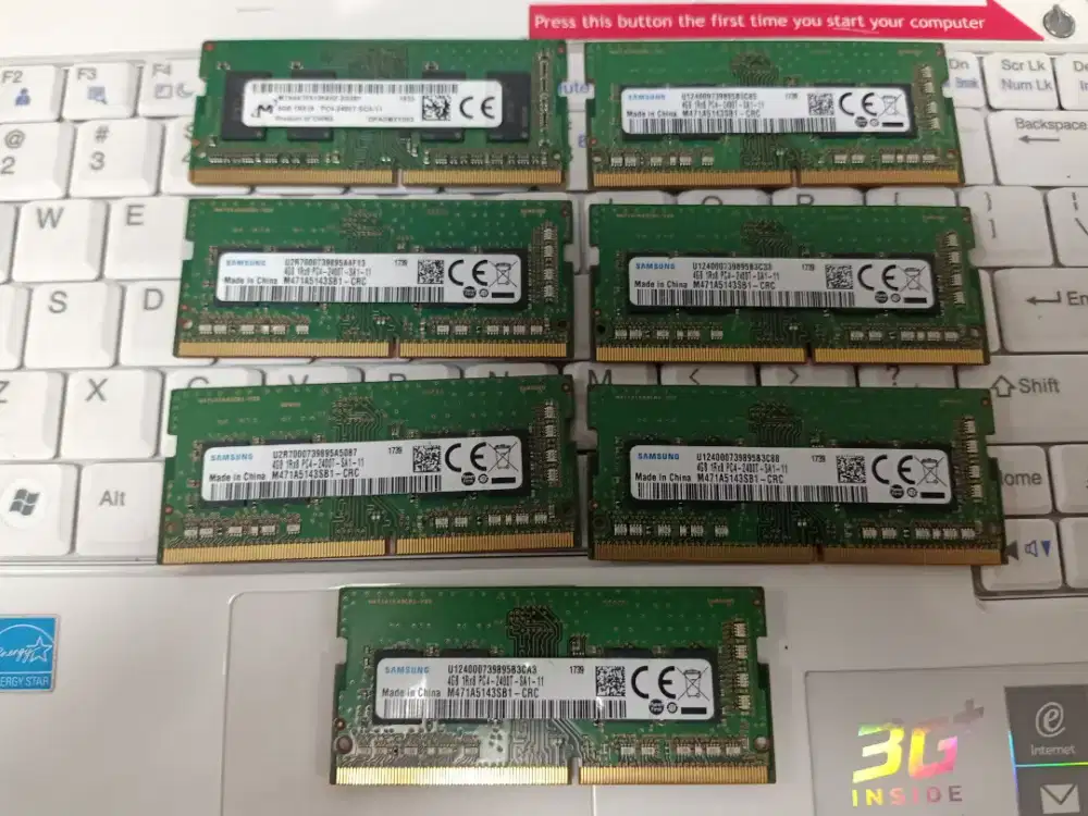 JUAL RAM LAPTOP 4GB DDR4 CABUTAN LAPTOP SECOND NORMAL LANCAR