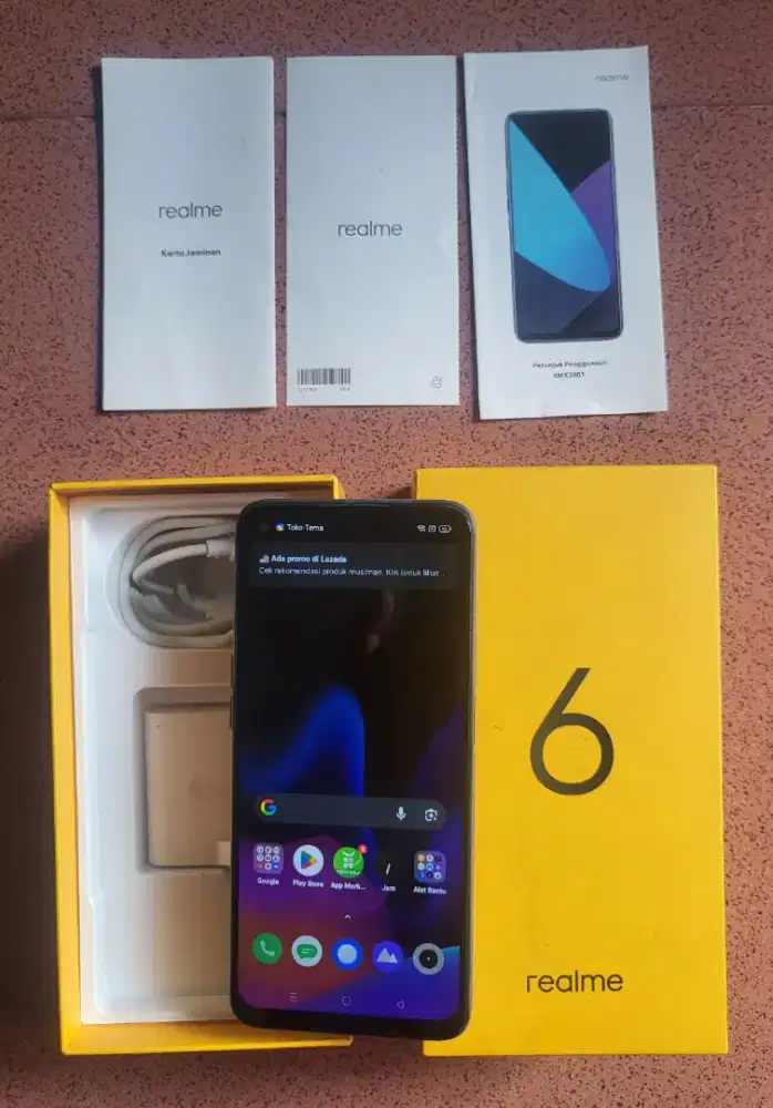 Realme 6 Ram (8/128GB) FULLSET