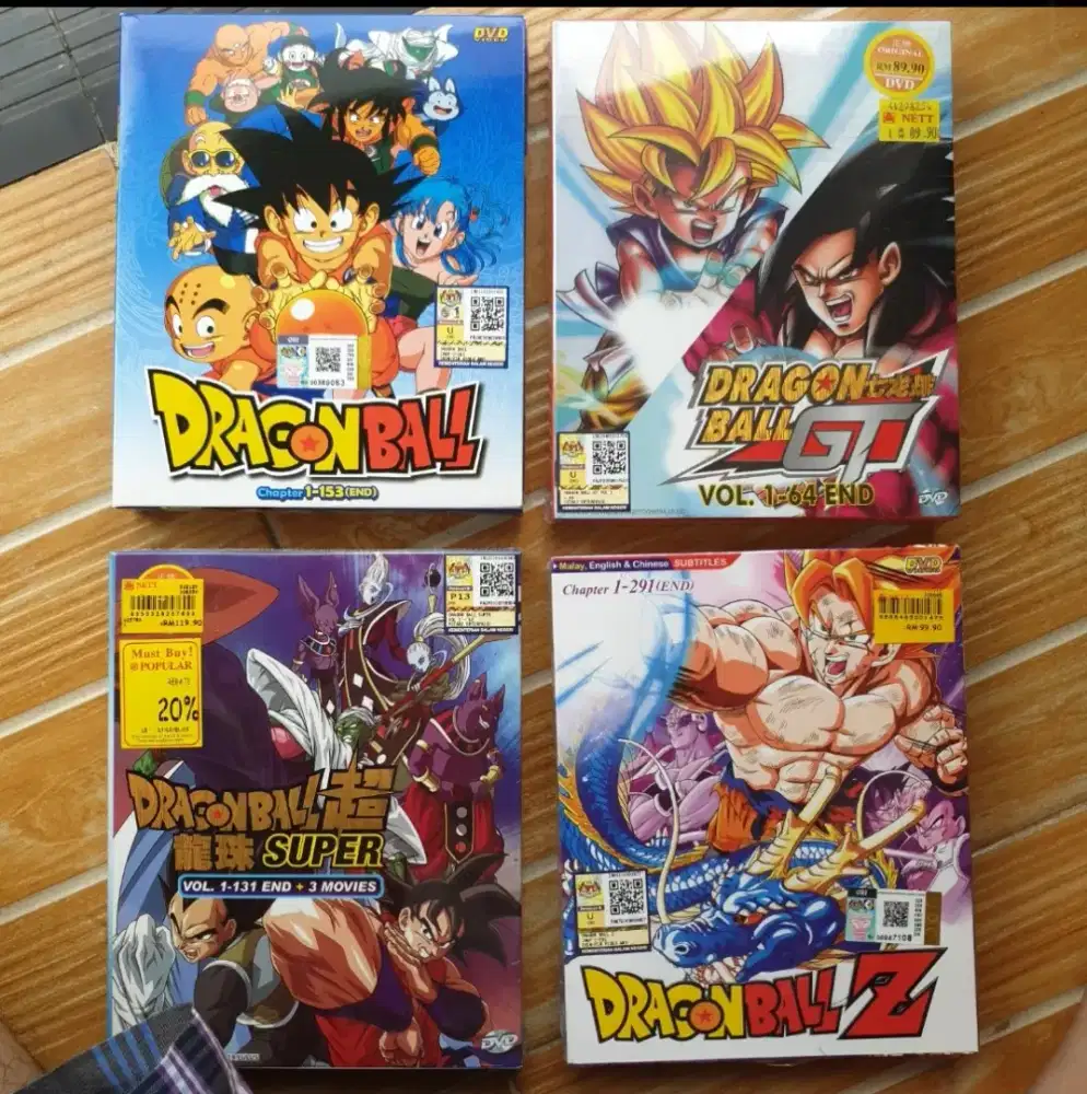 DVD dragon ball original