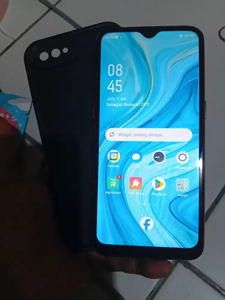 Oppo A1k normal hp + silikon