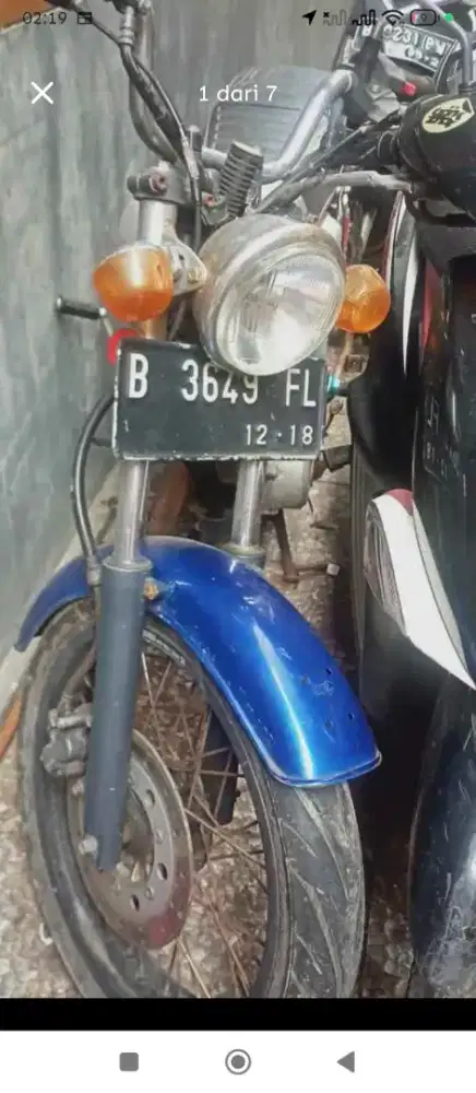 Motor Honda Cb 100 gelatik