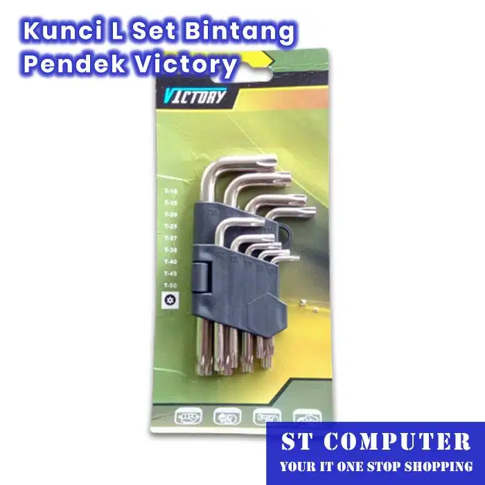 Kunci L Set Bintang Pendek Victory