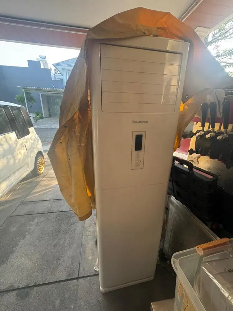 JUAL AC FLOOR STANDING CHANGHONG 3 PK – LIKE NEW