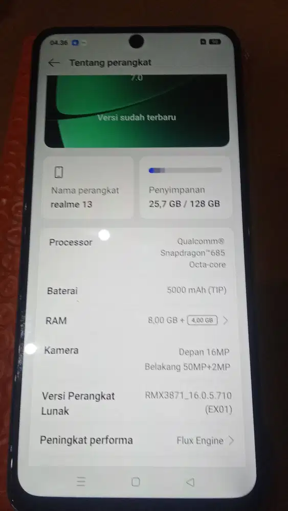 Realmi 13 android 16