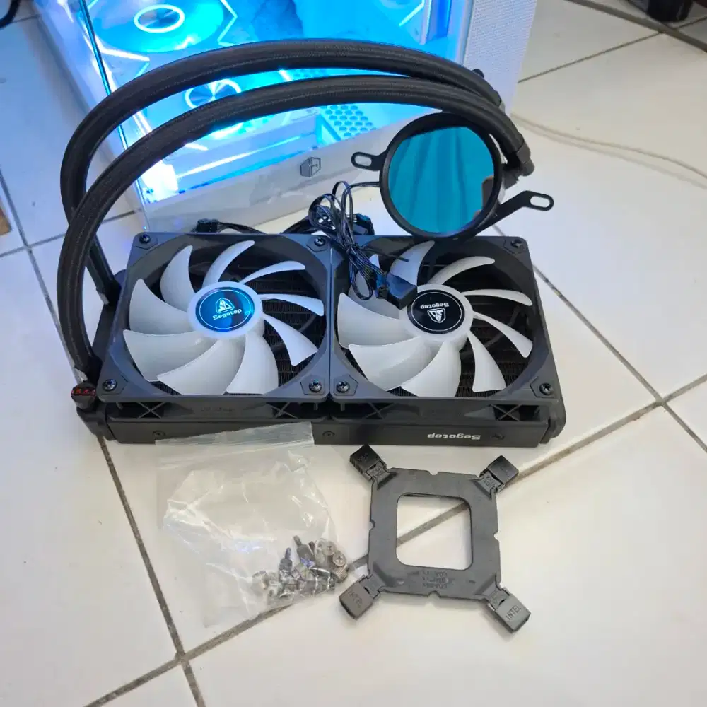 Cpu coller 240mm segotep argb