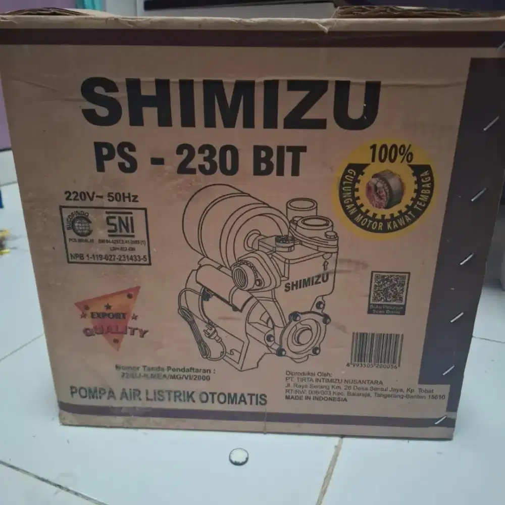 di jual mesin air otomatis PS 230 BIT