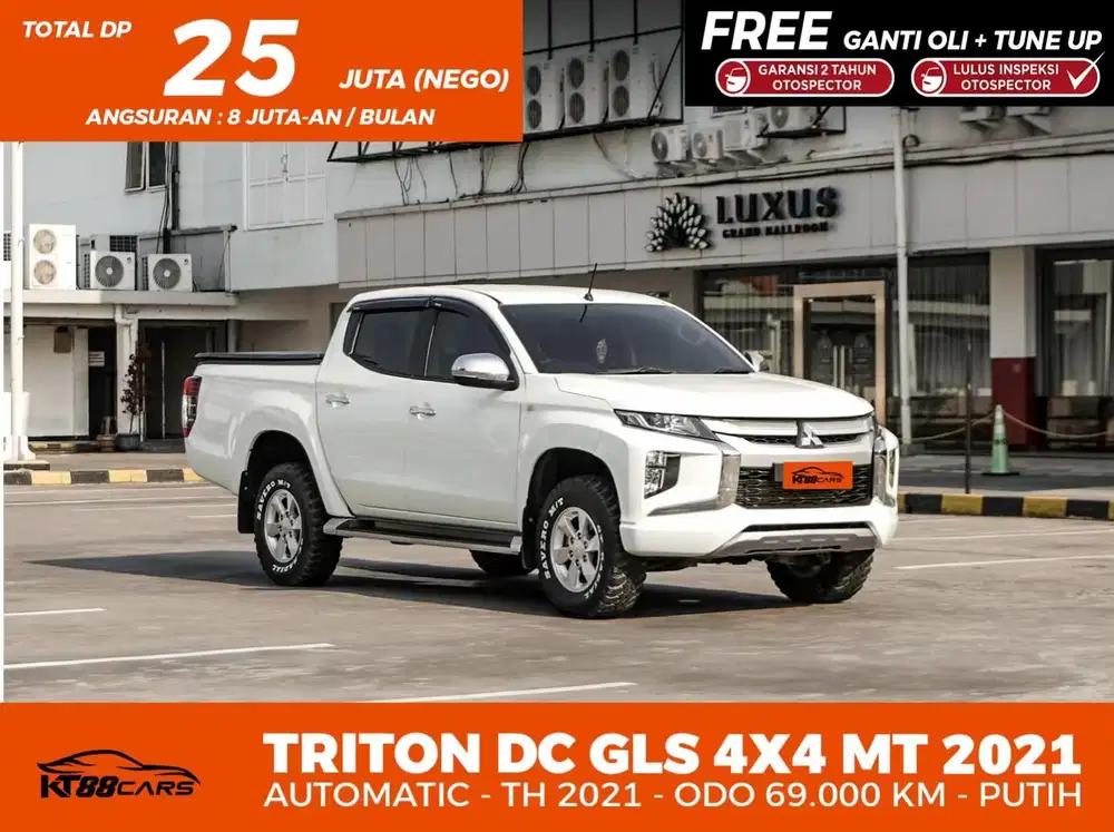 Dp 25jt MITSUBISHI TRITON DOUBLE CABIN 2021