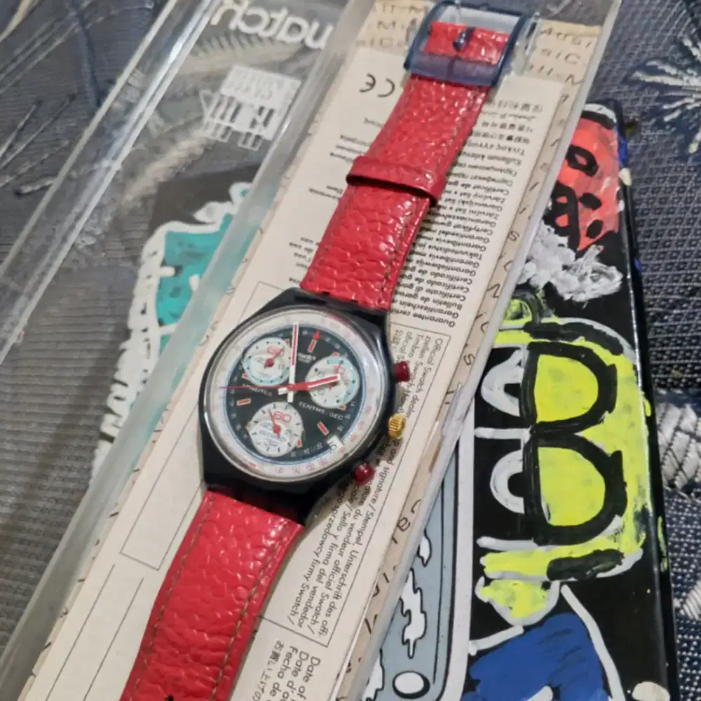 Swatch chrono rallye 1991