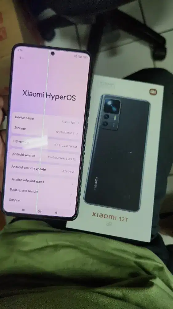 Xiaomi Mi 12T 5G 8/256 lengkap