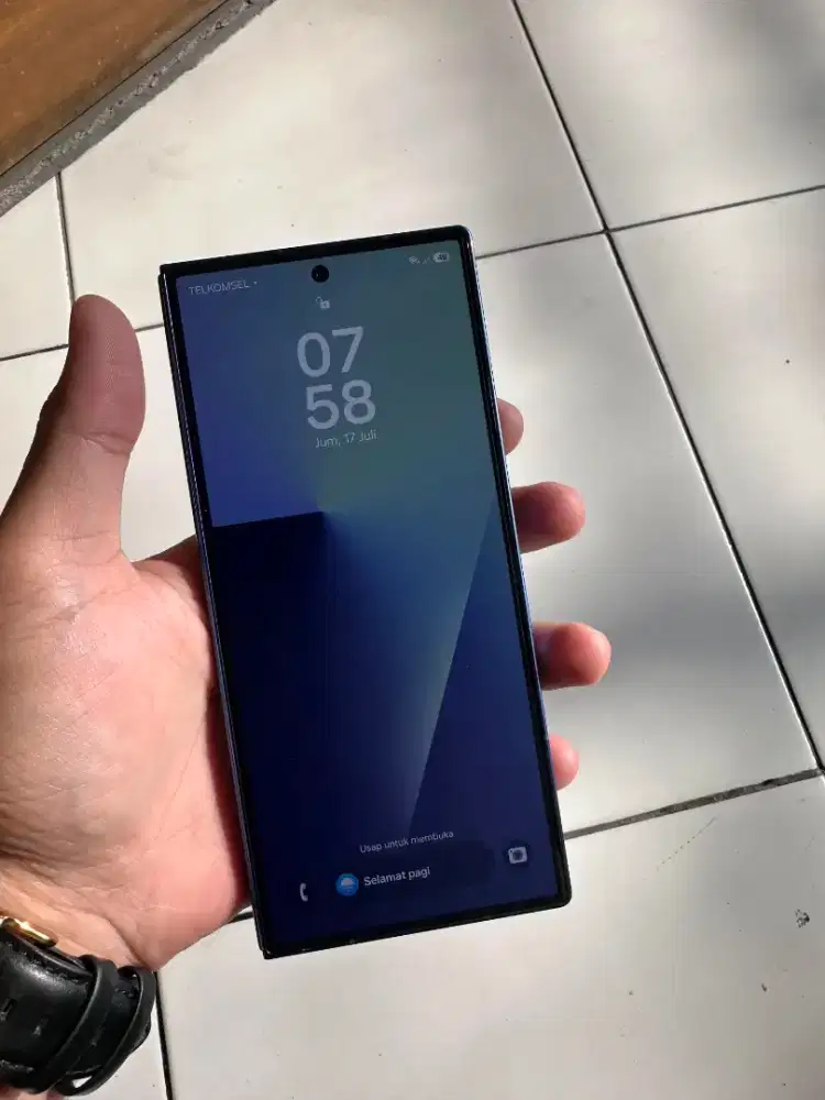 Samsung Z Fold 7 Blue Shadow 256gb resmi sein