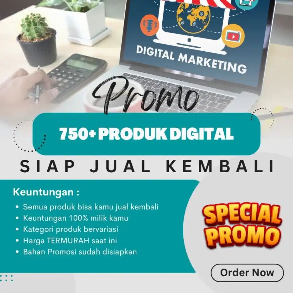 JUAL 750 + Produk digital PREMIUM siap dijual kembali