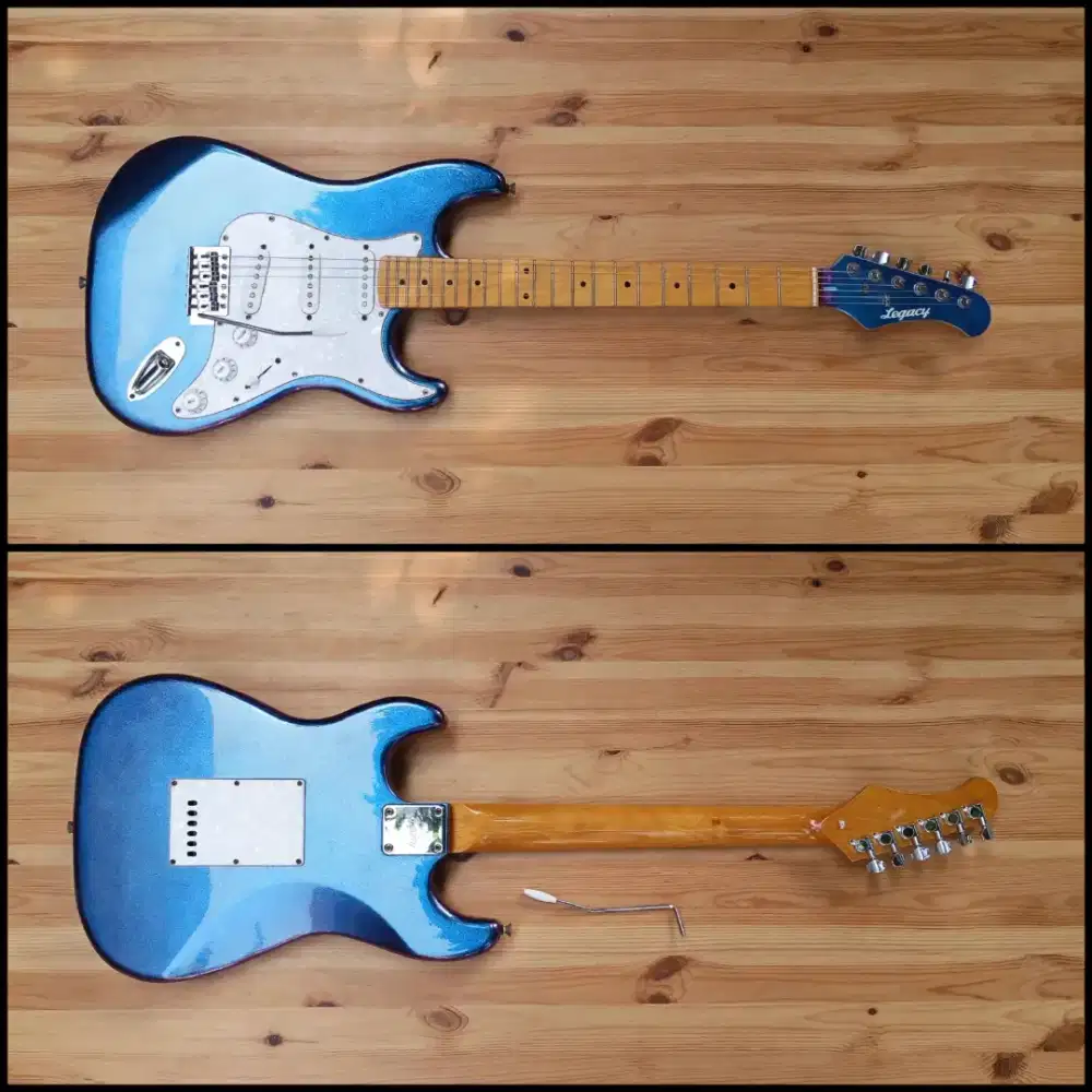 Legacy startocaster eg100 Chameleon blue