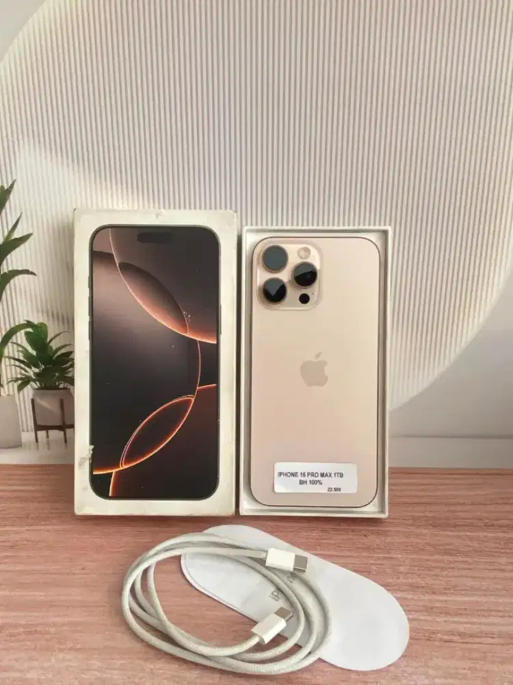 IPHONE 16 PRO MAX 1TB BH 100%