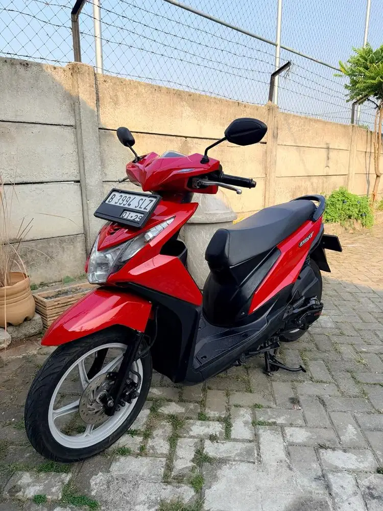 Honda Beat Fi 2014 Orisinil Mulus