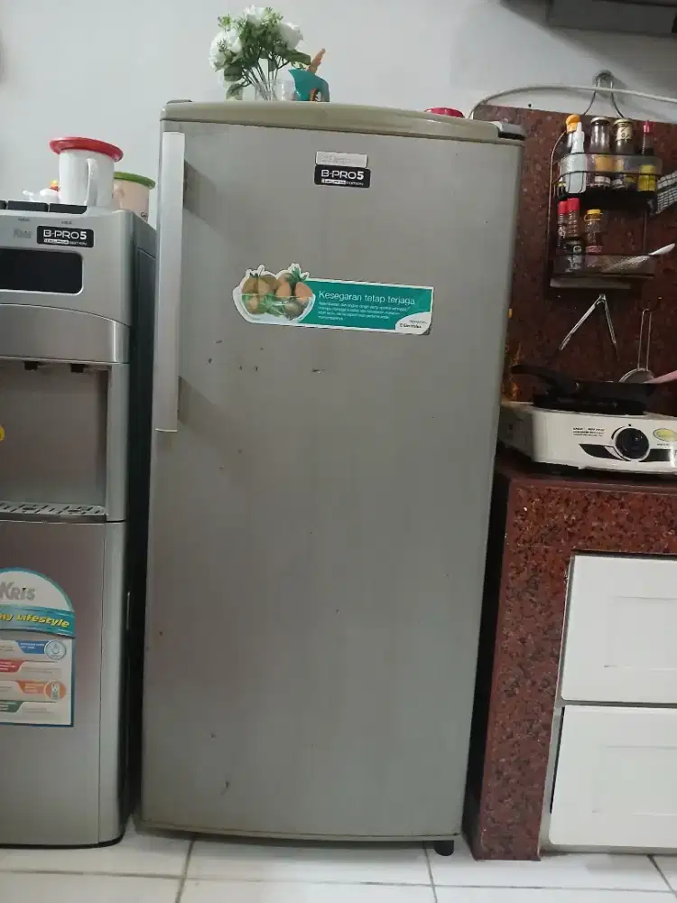 Elextrolux Kulkas 1 Pintu ERM1800PA-XID Dingin dengan Desain Modern