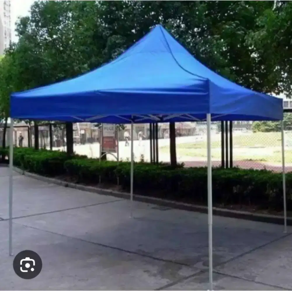 Tenda lipat full set lengkap