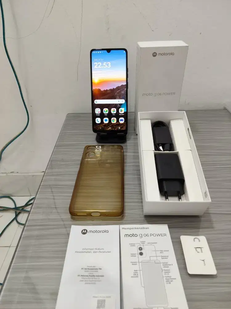 Motorola G06 Power 128gb normal mulus lengkap