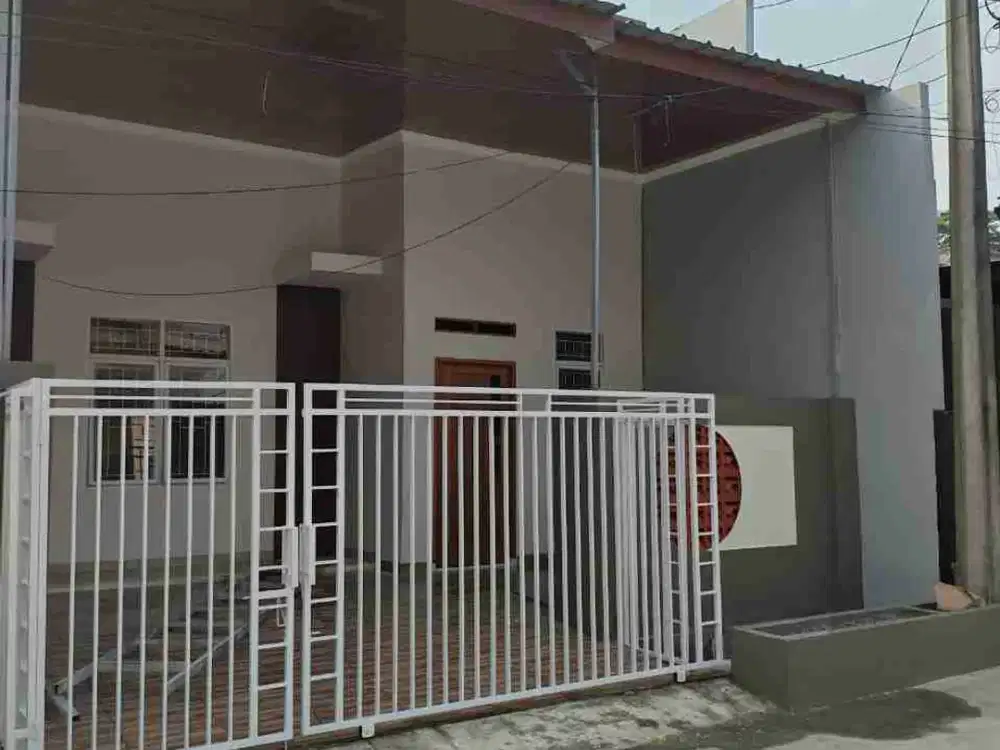 rumah baru renovasi di bulevar hijau harapan indah bekasi