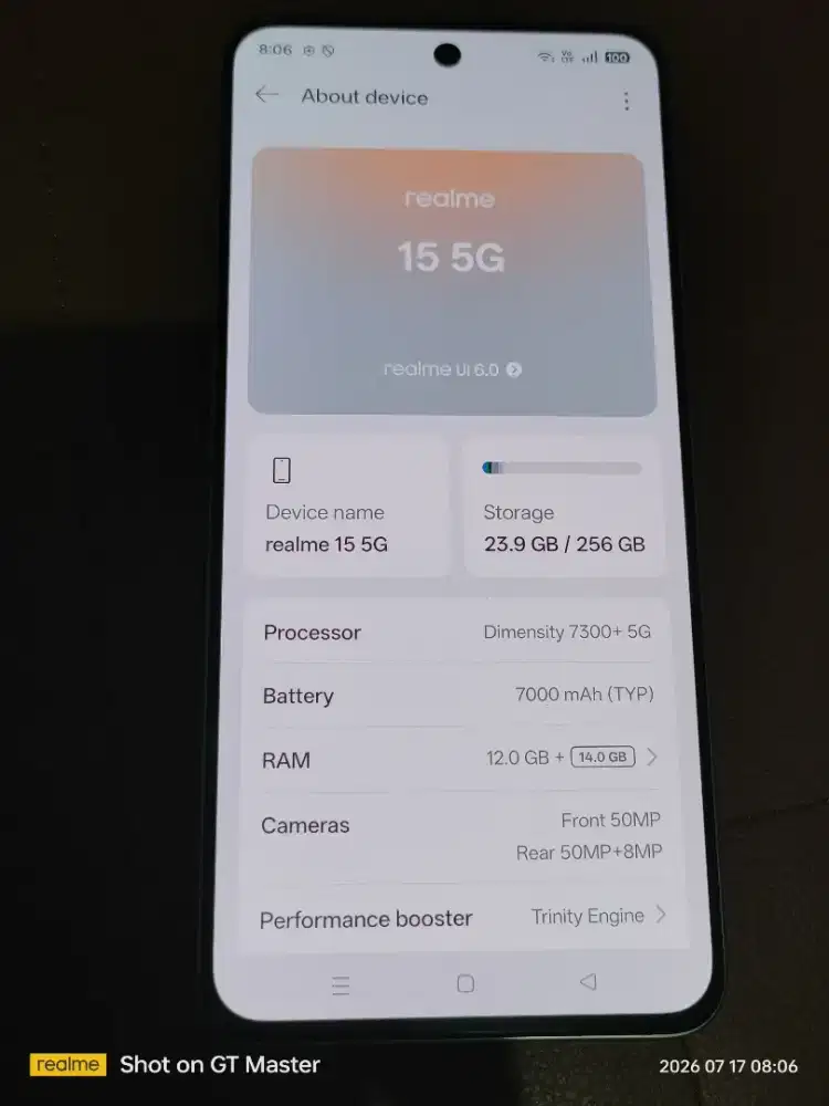 Realme 15 5G 12/256