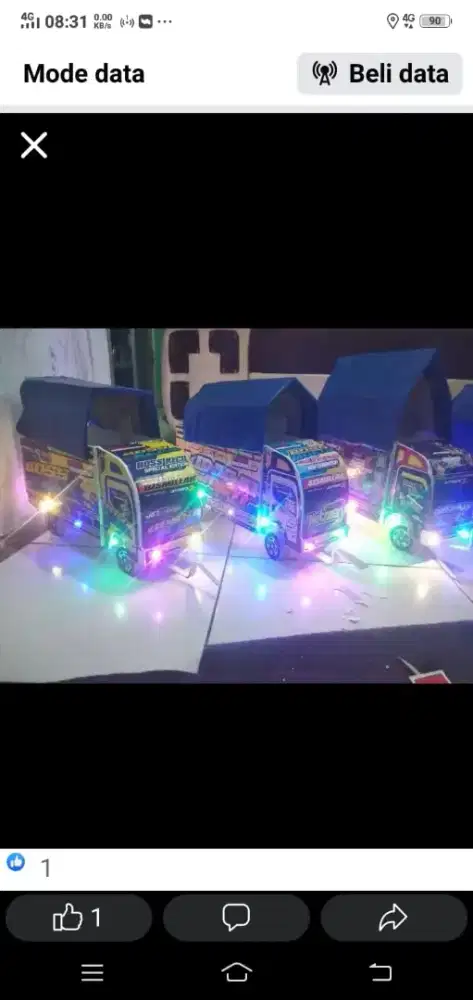 MINIATUR TRUK OLENG