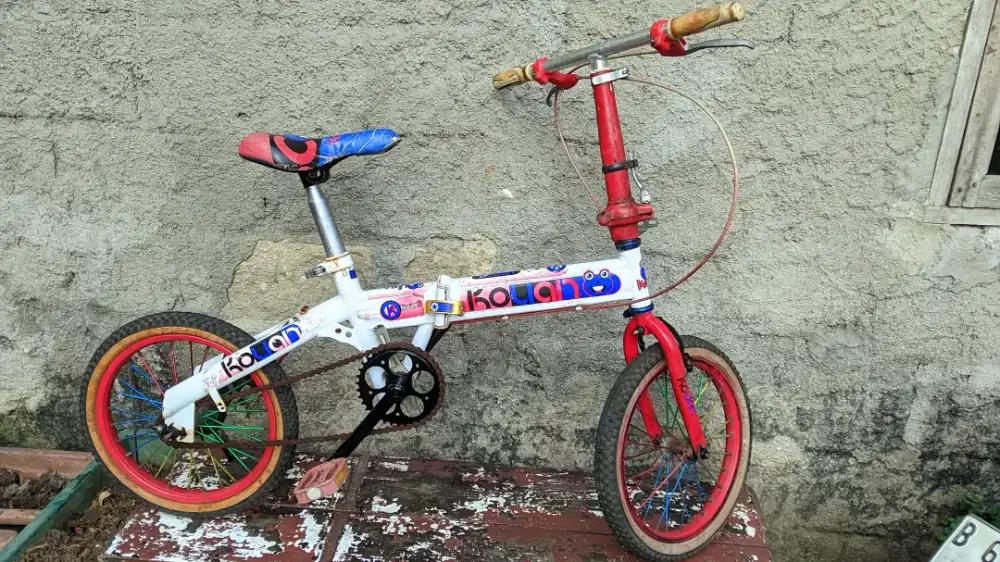 SEPEDA LIPAT RING 16 SIAP GOWES