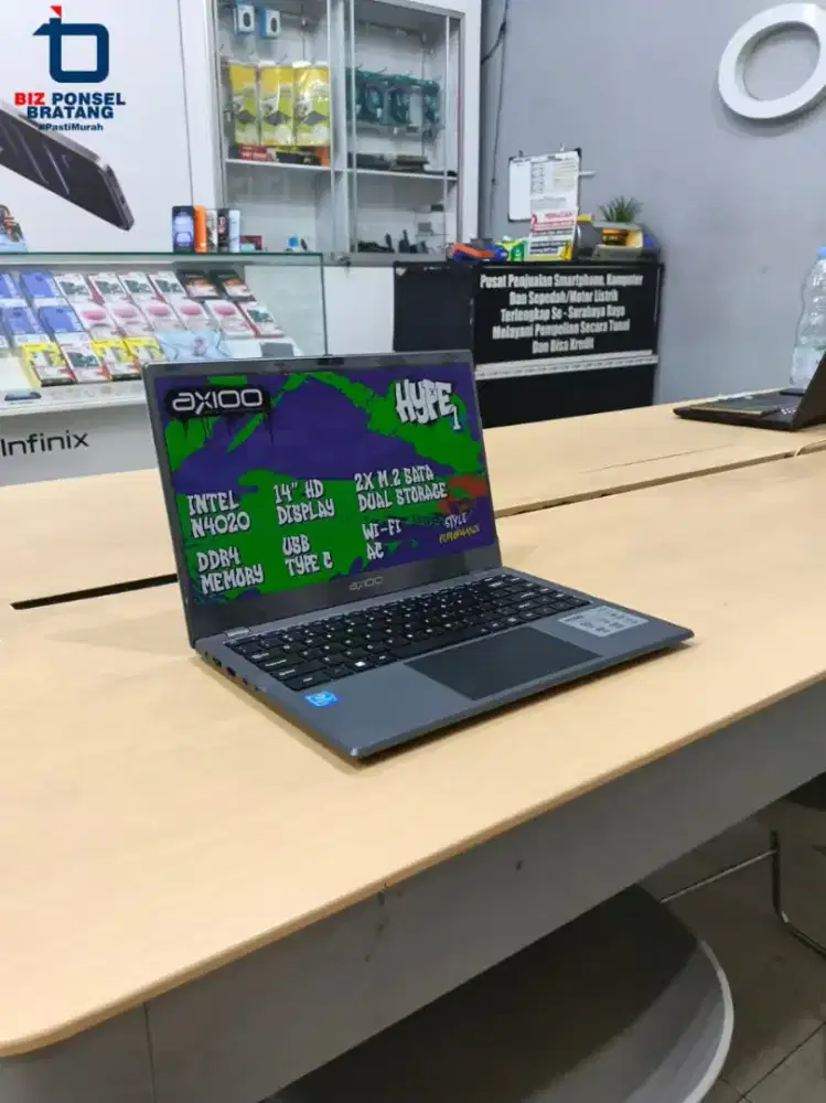 LAPTOP BARU ADA DISKON NIH | AXIOO HYPE 1 | BISA KREDIT TANPA DP