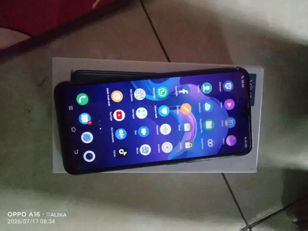 JUAL HP VIVO Y12 RAM 3/32 FULLSHETT