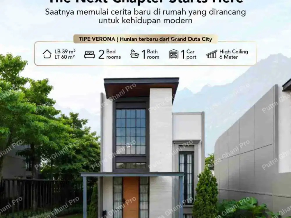 New Type Cicilan 3Jutaan at Grand Duta City South Of Jakarta