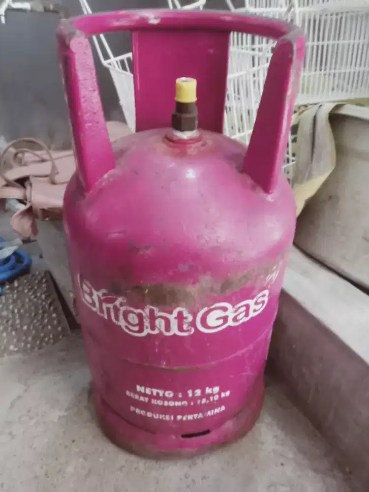 Tabung bright gas 12kg isi segel