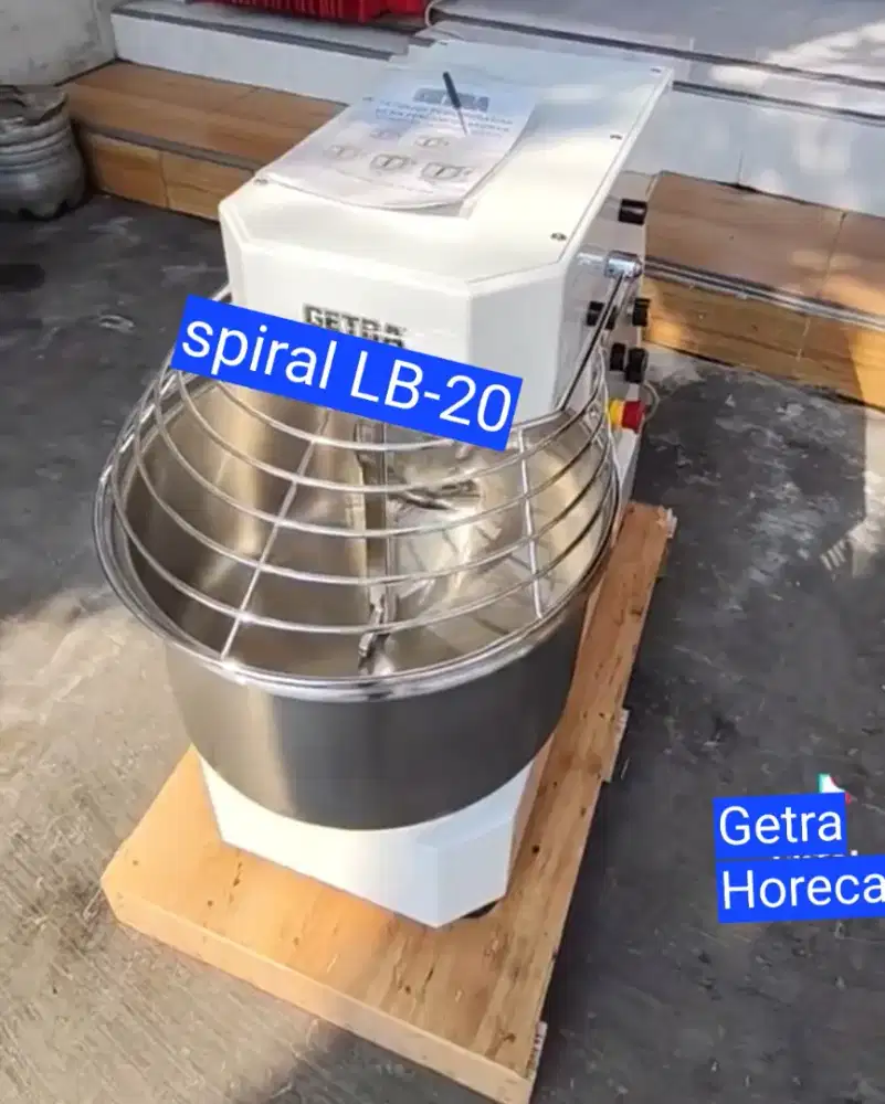 Mixer Spiral Getra 20 Liter LB-20