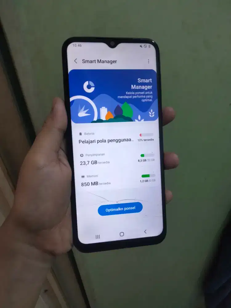 Samsung a03 core 2+4/32 minus kaya difoto