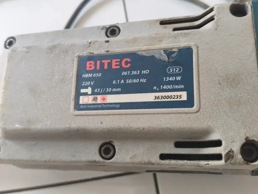 Mesin bobok beton Bitec